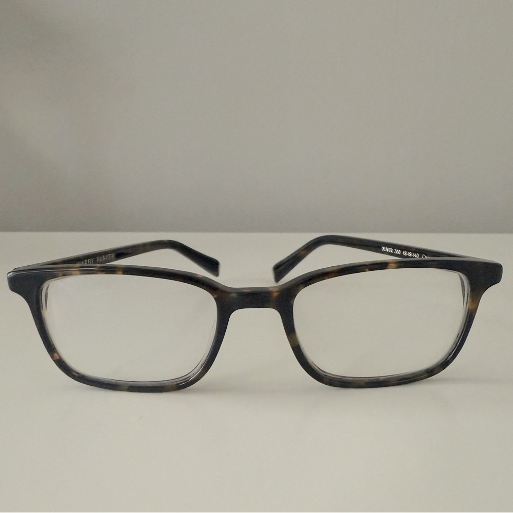 Oliver Warby Parker glasses - see photo for measurements